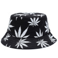 Wholesale maple Leaf Printed Bucket Hat